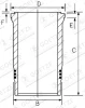 15-260050-10 GOETZE Гильза цилиндра