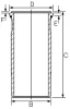 15-570090-00 GOETZE Гильза цилиндра