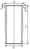 15-677620-00 GOETZE Гильза цилиндра