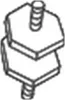 Превью - 255-330 BOSAL Резиновые полоски, система выпуска (фото 3)
