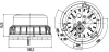 Превью - 2XD 011 557-101 BEHR/HELLA/PAGID проблесковые опознавательные огни (фото 2)