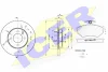 31012-3790 ICER Комплект тормозов, дисковый тормозной механизм