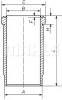 037 WN 36 01 KNECHT/MAHLE Гильза цилиндра