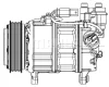 Превью - ACP 599 000P KNECHT/MAHLE Компрессор, кондиционер (фото 2)