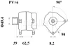 Превью - MG 1086 KNECHT/MAHLE Генератор (фото 2)