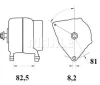 MG 1138 KNECHT/MAHLE Генератор