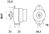 MG 1140 KNECHT/MAHLE Генератор