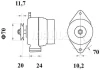 MG 1144 KNECHT/MAHLE Генератор