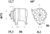 Превью - MG 283 KNECHT/MAHLE Генератор (фото 3)