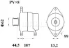 MG 898 KNECHT/MAHLE Генератор