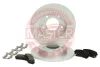 201003570 MASTER-SPORT GERMANY Комплект тормозов, дисковый тормозной механизм