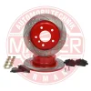 Превью - 201023150 MASTER-SPORT GERMANY Комплект тормозов, дисковый тормозной механизм (фото 4)