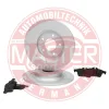 201101650 MASTER-SPORT GERMANY Комплект тормозов, дисковый тормозной механизм