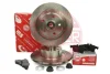 Превью - 201101810 MASTER-SPORT GERMANY Комплект тормозов, дисковый тормозной механизм (фото 2)