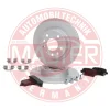 Превью - 201103390 MASTER-SPORT GERMANY Комплект тормозов, дисковый тормозной механизм (фото 2)