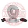 Превью - 202517030 MASTER-SPORT GERMANY Комплект тормозов, дисковый тормозной механизм (фото 2)