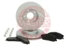 202601260 MASTER-SPORT GERMANY Комплект тормозов, дисковый тормозной механизм
