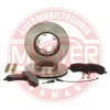 Превью - 202801560 MASTER-SPORT GERMANY Комплект тормозов, дисковый тормозной механизм (фото 3)