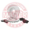 Превью - 202802760 MASTER-SPORT GERMANY Комплект тормозов, дисковый тормозной механизм (фото 2)