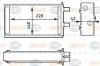 8FH 351 311-001 BEHR/HELLA/PAGID Радиатор отопителя салона