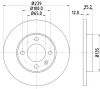 Превью - MDK0075 MINTEX Комплект тормозов, дисковый тормозной механизм (фото 2)