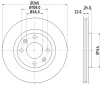 Превью - MDK0197 MINTEX Комплект тормозов, дисковый тормозной механизм (фото 2)