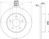 Превью - MDK0199 MINTEX Комплект тормозов, дисковый тормозной механизм (фото 2)