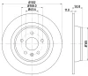 Превью - MDK0257 MINTEX Комплект тормозов, дисковый тормозной механизм (фото 2)