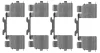 Превью - MVK0070 MINTEX Комплект тормозов, дисковый тормозной механизм (фото 2)