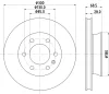 Превью - MVK0080 MINTEX Комплект тормозов, дисковый тормозной механизм (фото 2)