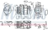 Превью - 890390 NISSENS Компрессор, кондиционер (фото 5)