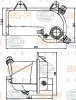 8MA 376 789-721 BEHR/HELLA/PAGID Расширительный бачок охлаждающей жидкости