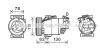 DNK386 PRASCO Компрессор, кондиционер