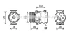 RTK474 PRASCO Компрессор, кондиционер