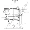 Превью - 8SC2223V-K PRESTOLITE ELECTRIC Генератор (фото 5)