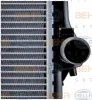 Превью - 8MK 376 713-131 BEHR/HELLA/PAGID Радиатор охлаждения двигателя (фото 9)