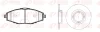 8696.00 REMSA Комплект тормозов, дисковый тормозной механизм