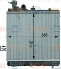 8MK 376 754-501 BEHR/HELLA/PAGID Радиатор охлаждения двигателя