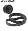 VKMA 36063 SKF Поликлиновой ременный комплект