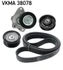 VKMA 38078 SKF Поликлиновой ременный комплект