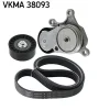 VKMA 38093 SKF Поликлиновой ременный комплект