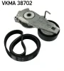 VKMA 38702 SKF Поликлиновой ременный комплект