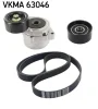 VKMA 63046 SKF Поликлиновой ременный комплект