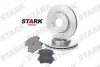 Превью - SKBK-1090076 Stark Комплект тормозов, дисковый тормозной механизм (фото 2)