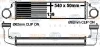 8ML 376 787-144 BEHR/HELLA/PAGID Интеркулер (радиатор интеркулера)