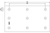 19799 TEXTAR Тормозные колодки, барабанный тормоз