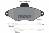 89003300 TEXTAR Комплект тормозов, дисковый тормозной механизм