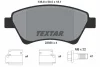 Превью - 89017000 TEXTAR Комплект тормозов, дисковый тормозной механизм (фото 2)