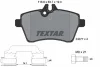 89017500 TEXTAR Комплект тормозов, дисковый тормозной механизм