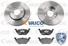 V10-5590 VAICO Комплект тормозов, дисковый тормозной механизм